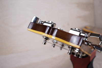 Aria Pro II LC-600 MIJ 1979 Violin Finish Vintage Made in Japan Matsumoku LP Custom Type w/ Hard Case