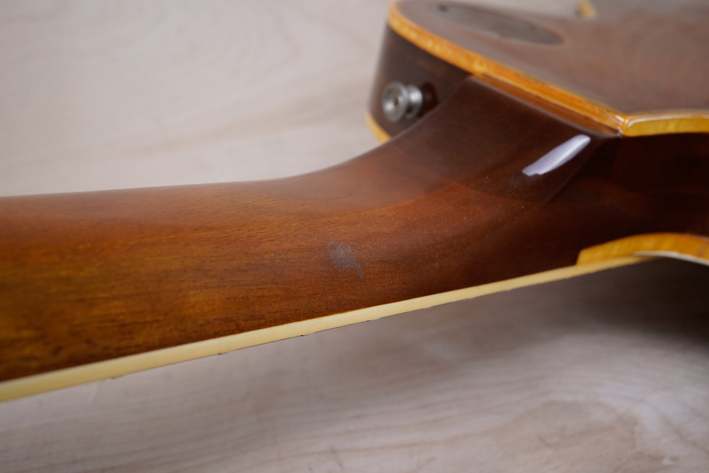 Aria Pro II LC-600 MIJ 1979 Violin Finish Vintage Made in Japan Matsumoku LP Custom Type w/ Hard Case