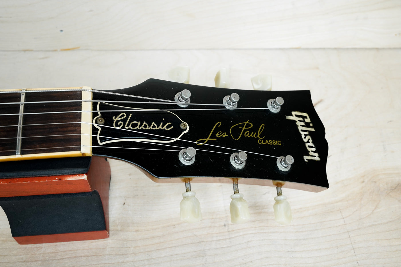Gibson Les Paul Classic Premium Plus 1995 Translucent Amber w/ OHSC