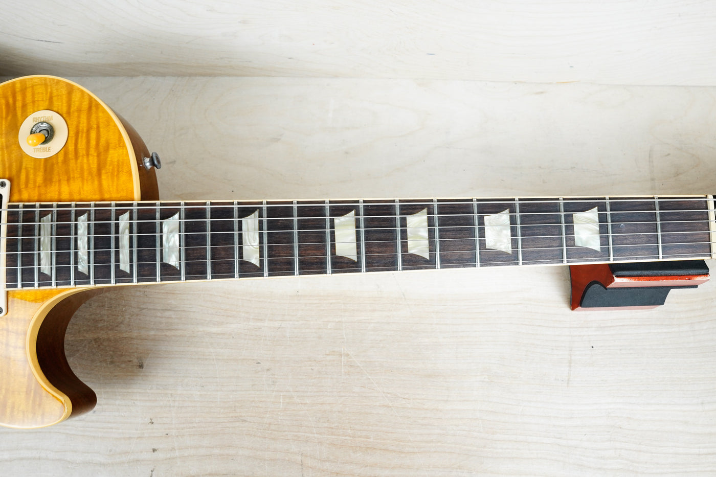 Gibson Les Paul Classic Premium Plus 1995 Translucent Amber w/ OHSC