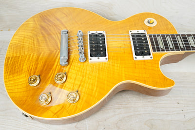 Gibson Les Paul Classic Premium Plus 1995 Translucent Amber w/ OHSC