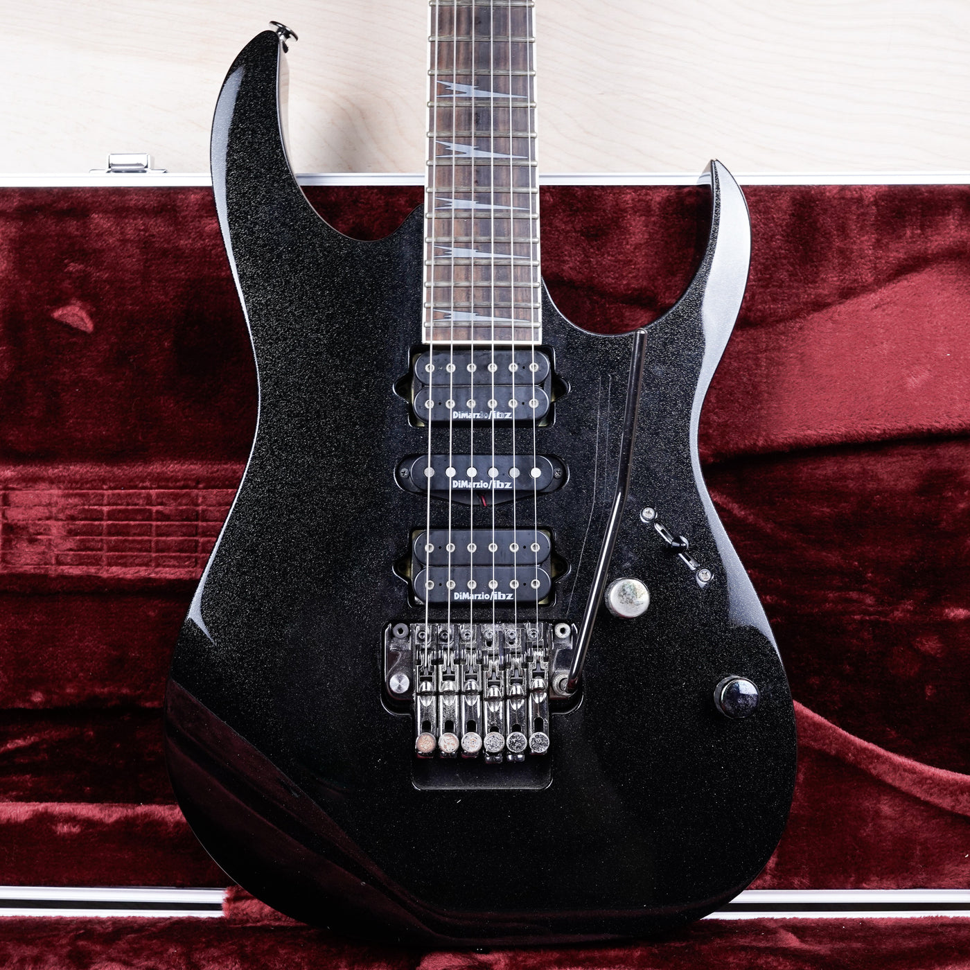 Ibanez Prestige RG2570Z MIJ 2010 Galaxy Black Made in Japan w/ OHSC, Book