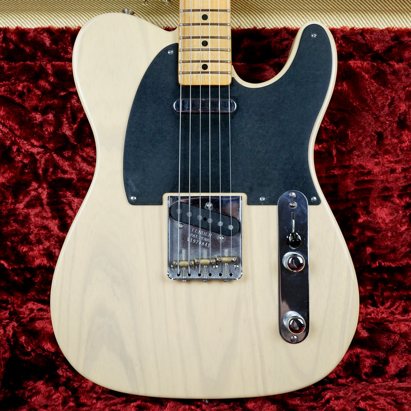 Fender 70th Anniversary Broadcaster 2019 Blackguard Blonde Vintage Reissue USA w/ OHSC