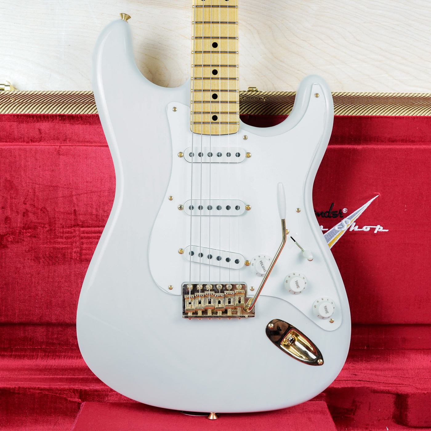 Fender Vintage Custom Shop 1957 Reissue Stratocaster TCP Time Capsule 2023 Aged White Blonde w/ OHSC