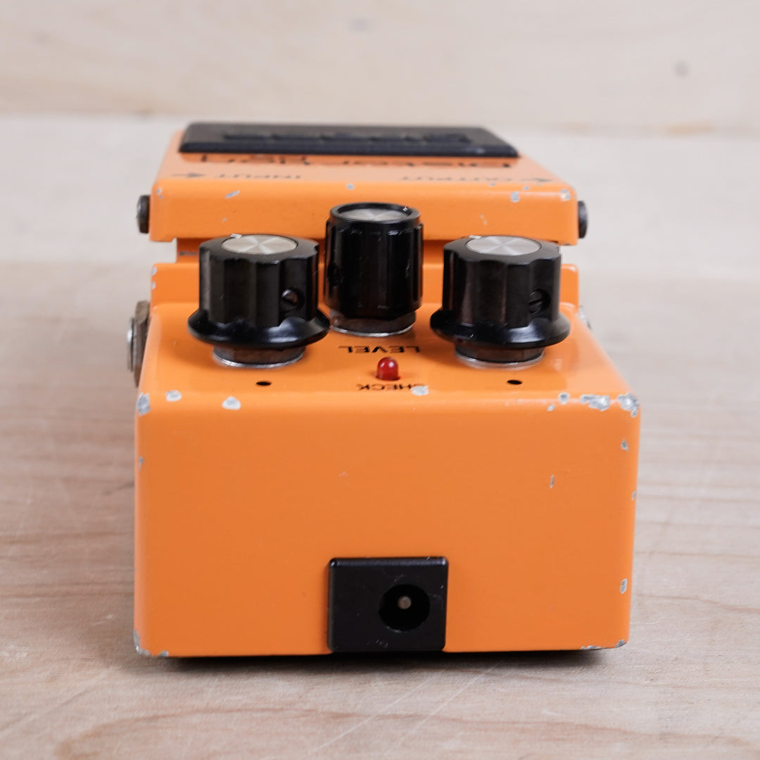 Boss DS-1 Distortion (Black Label, Long Dash) 1981 Orange ACA Made