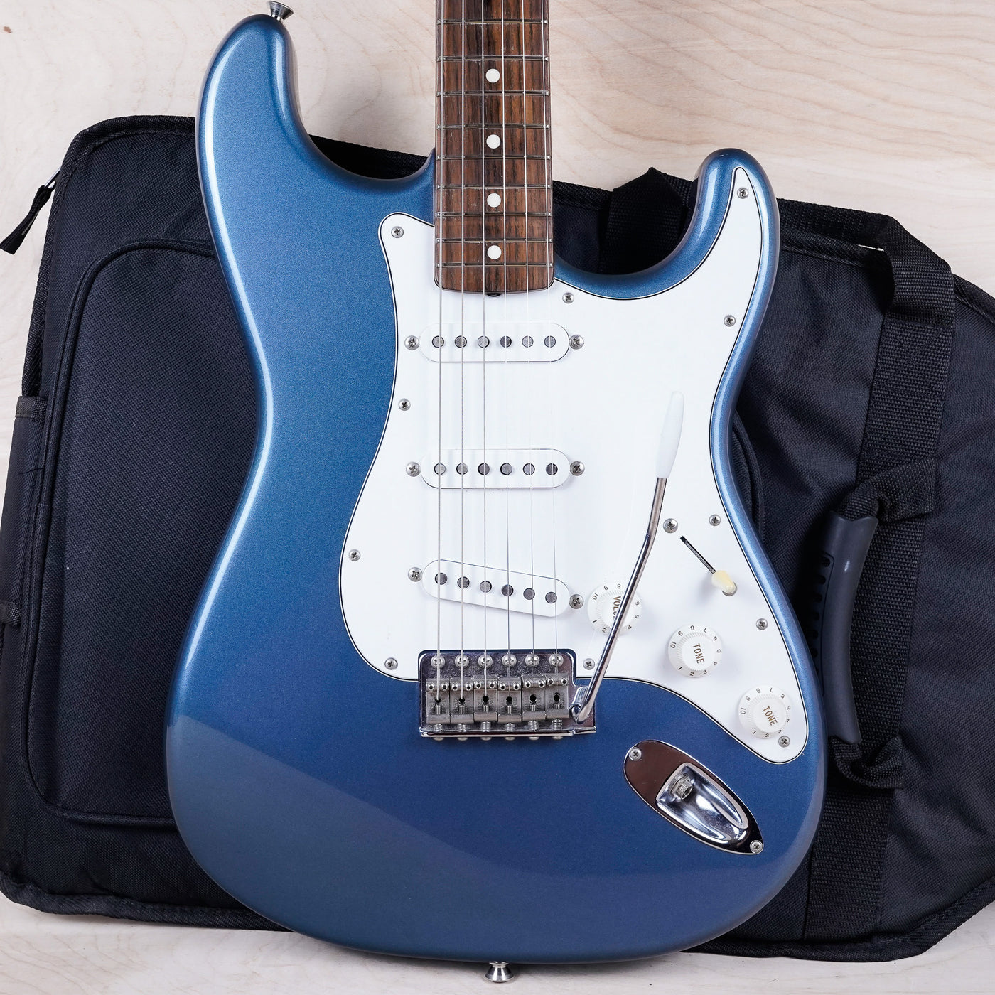 Fender ST62-US Stratocaster Reissue MIJ 2010 Old Lake Placid Blue USA Pickups Japan w/ Bag