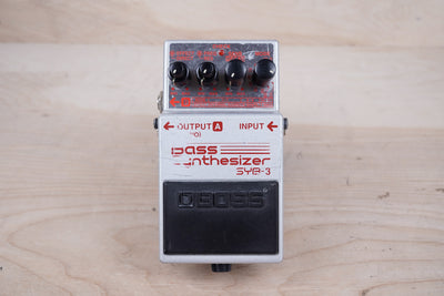 Boss SYB-3 Bass Synthesizer (Dark Gray Label) 2001 Silver MIT