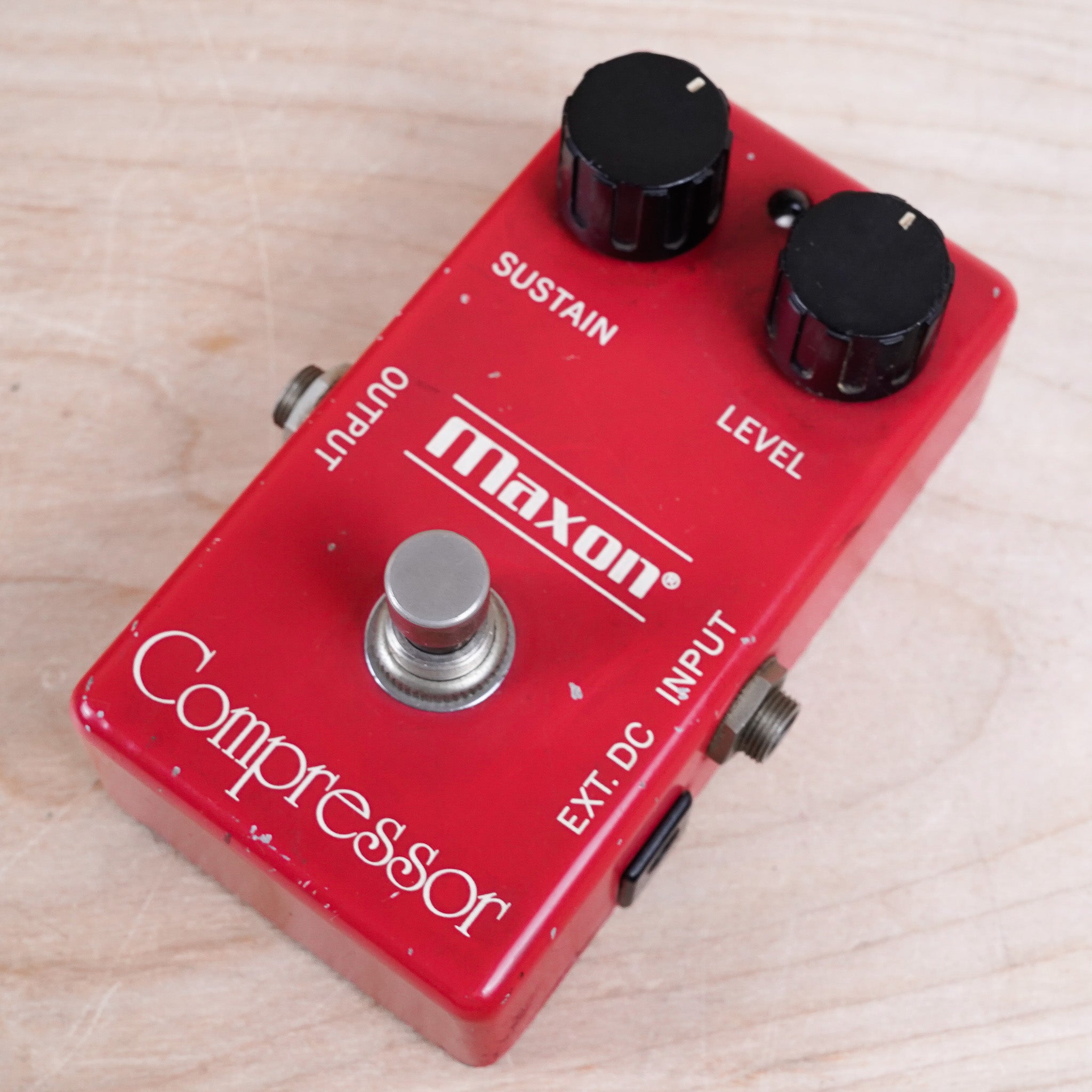 Maxon CP-101 Compressor 1970s Red Vintage Made in Japan MIJ