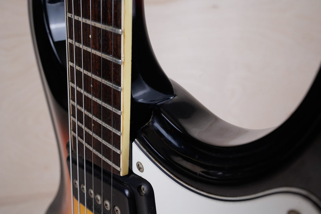 Mosrite The Ventures Model '65 Reissue Guitar MIJ 1990s Sunburst