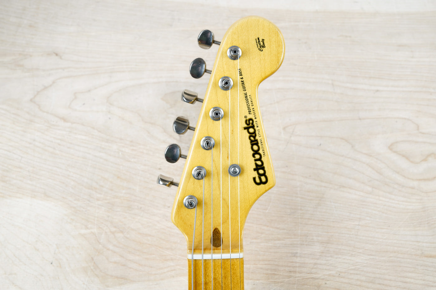 Edwards E-SE-100M/LT MIJ 2013 Black Seymour Duncan Pickups Lacquer Touch Finish ESP Japan w/ Bag