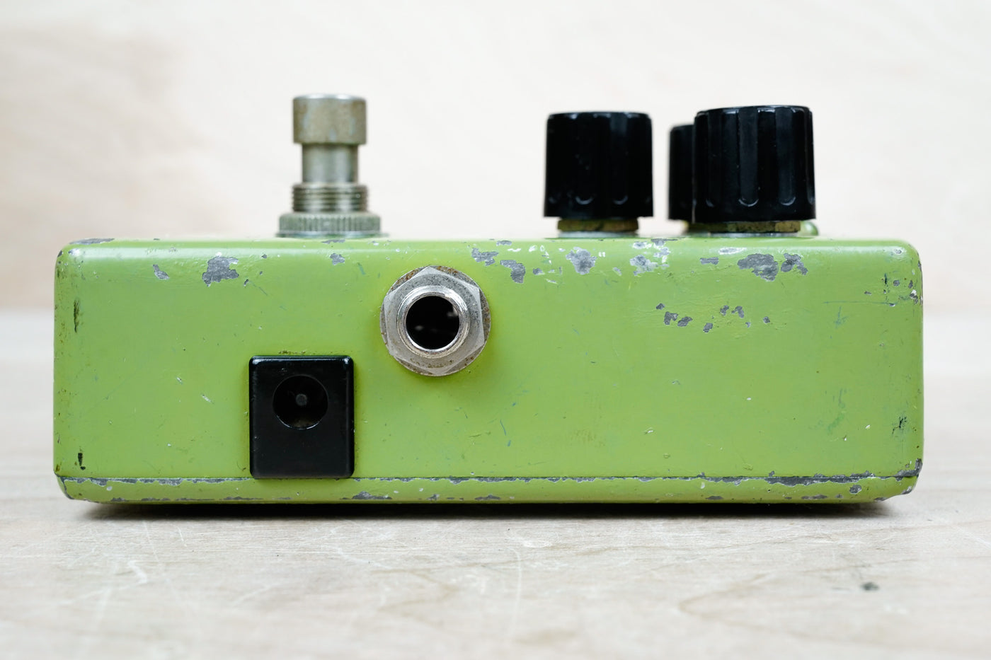 Maxon D&S II 1970s Light Green Distortion and Sustainer Vintage Made in Japan MIJ