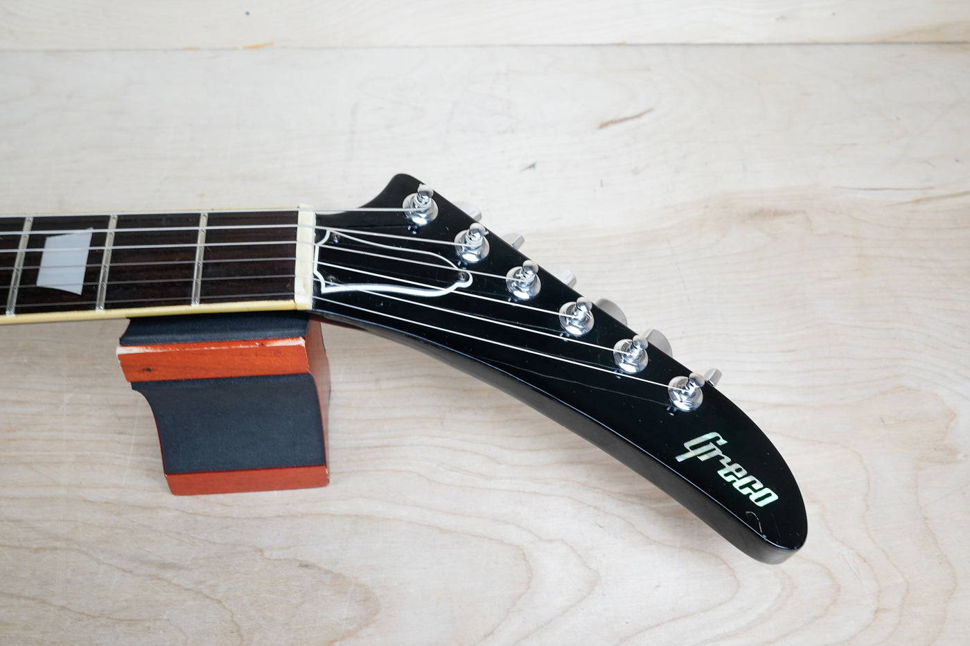 Greco EX800 1978 Vintage MIJ 1978 Black U-2000 Pickups Fujigen Destroyer w/ Hard Case