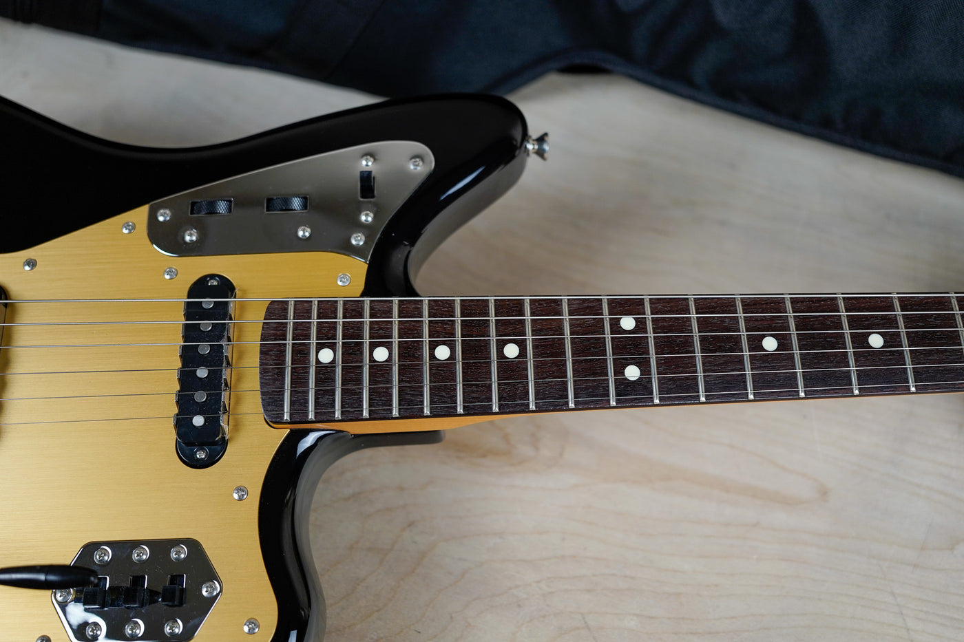 Fender Ishibashi FSR Traditional '60s Jaguar 2023 Black Shop Custom Order w/ Bag, Tags