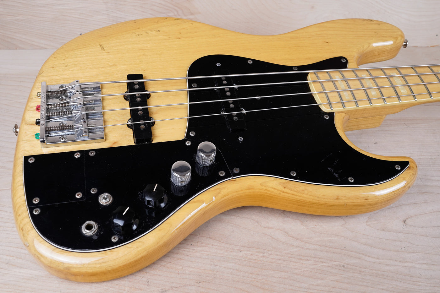 Fender Marcus Miller Artist Series Jazz Bass CIJ 2004 Natural Crafted in Japan w/ Bag
