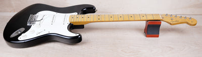 Fender 40th Anniversary ST54-70AS Stratocaster Reissue MIJ 1994 Black Japan w/ Foto Flame Neck w/ Bag
