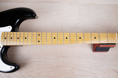 Fender 40th Anniversary ST54-70AS Stratocaster Reissue MIJ 1994 Black Japan w/ Foto Flame Neck w/ Bag
