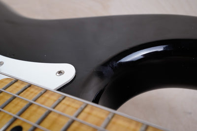 Fender 40th Anniversary ST54-70AS Stratocaster Reissue MIJ 1994 Black Japan w/ Foto Flame Neck w/ Bag