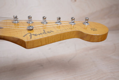 Fender 40th Anniversary ST54-70AS Stratocaster Reissue MIJ 1994 Black Japan w/ Foto Flame Neck w/ Bag