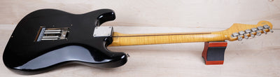 Fender 40th Anniversary ST54-70AS Stratocaster Reissue MIJ 1994 Black Japan w/ Foto Flame Neck w/ Bag