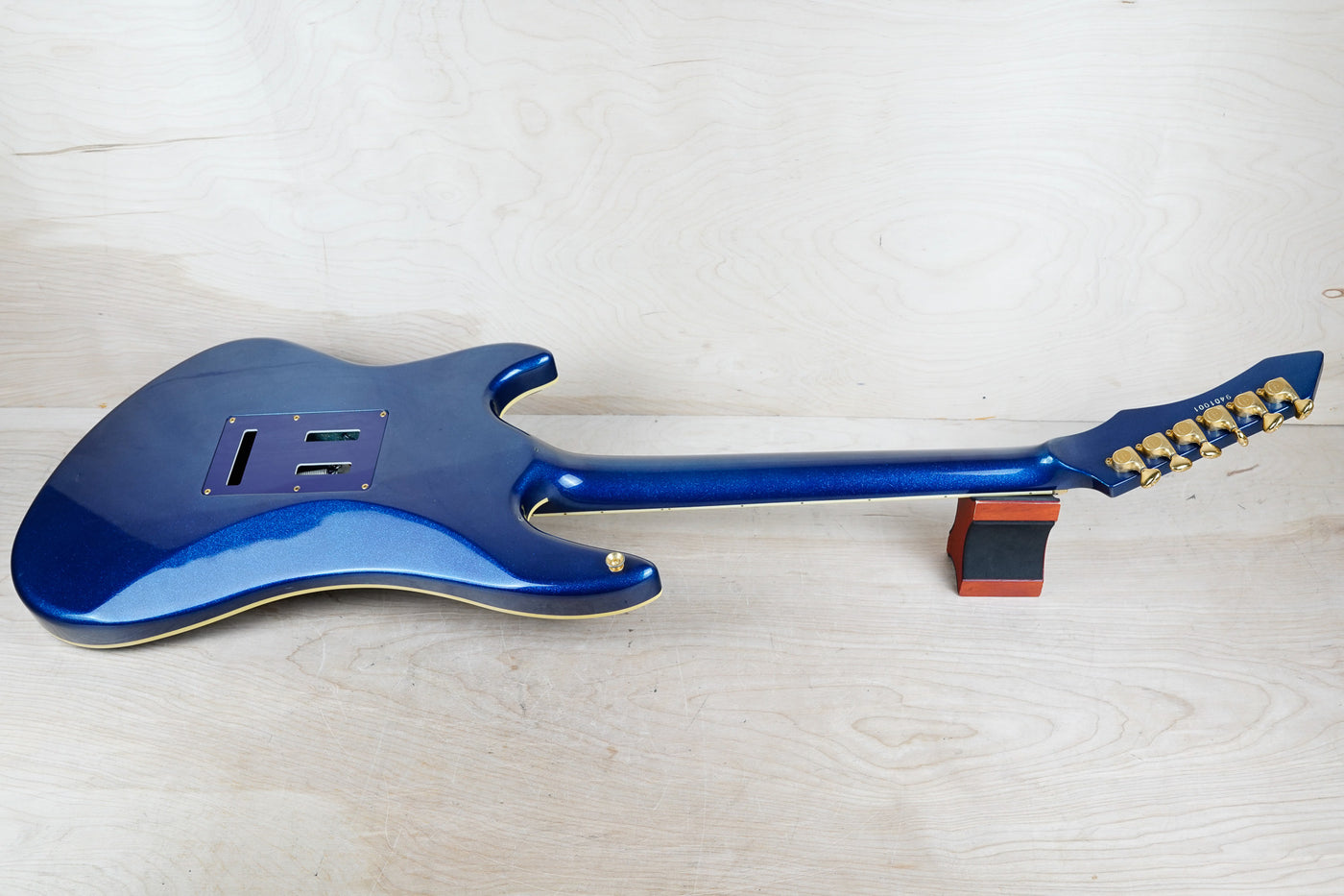 Guyatone LG-2100M Sharp 5 MIJ 1994 Blue Made in Japan w/ Hard Case