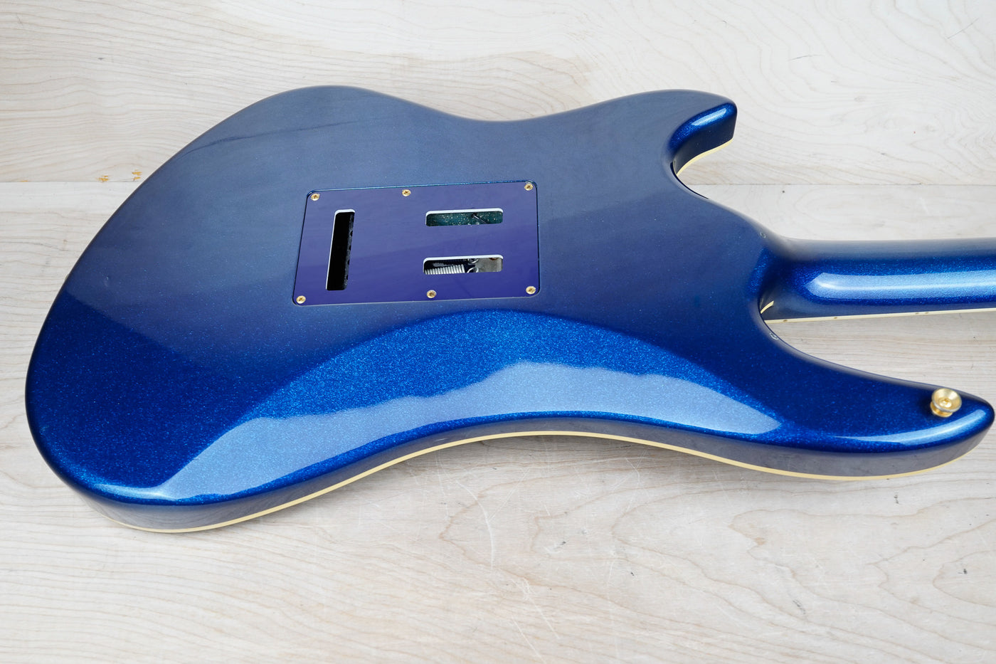 Guyatone LG-2100M Sharp 5 MIJ 1994 Blue Made in Japan w/ Hard Case