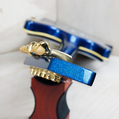 Guyatone LG-2100M Sharp 5 MIJ 1994 Blue Made in Japan w/ Hard Case