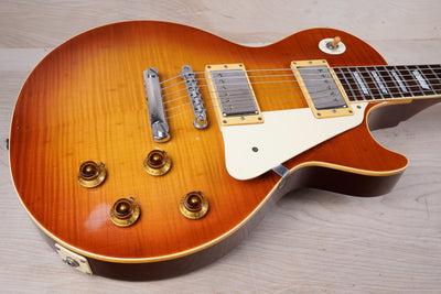 Tokai Love Rock TLS100 MIJ 1985 Vintage Cherry Sunburst Japan Tokai '57 PAF Pickups w/ OHSC