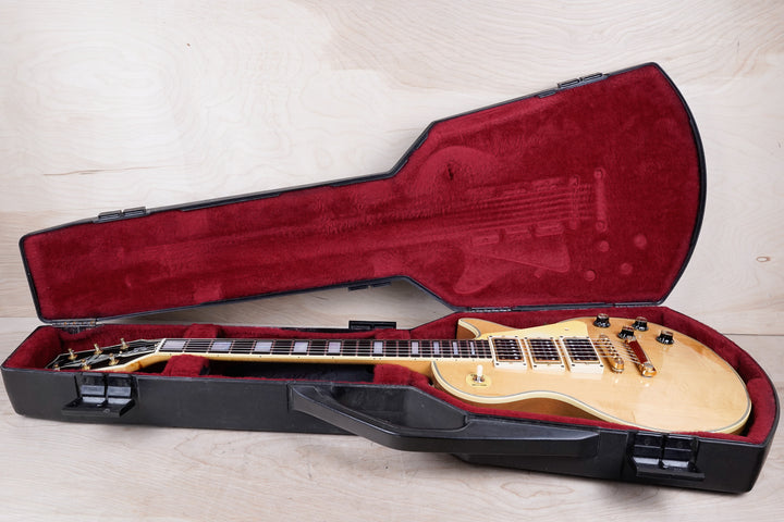 Gibson Les Paul Custom 3-Pickup 1978 Natural Vintage w/ Hard Case