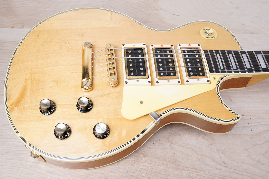 Gibson Les Paul Custom 3-Pickup 1978 Natural Vintage w/ Hard Case