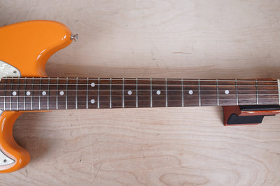 Fender MG73-CO Competition Mustang Reissue CIJ 2008 Capri Orange Japan w/ Bag