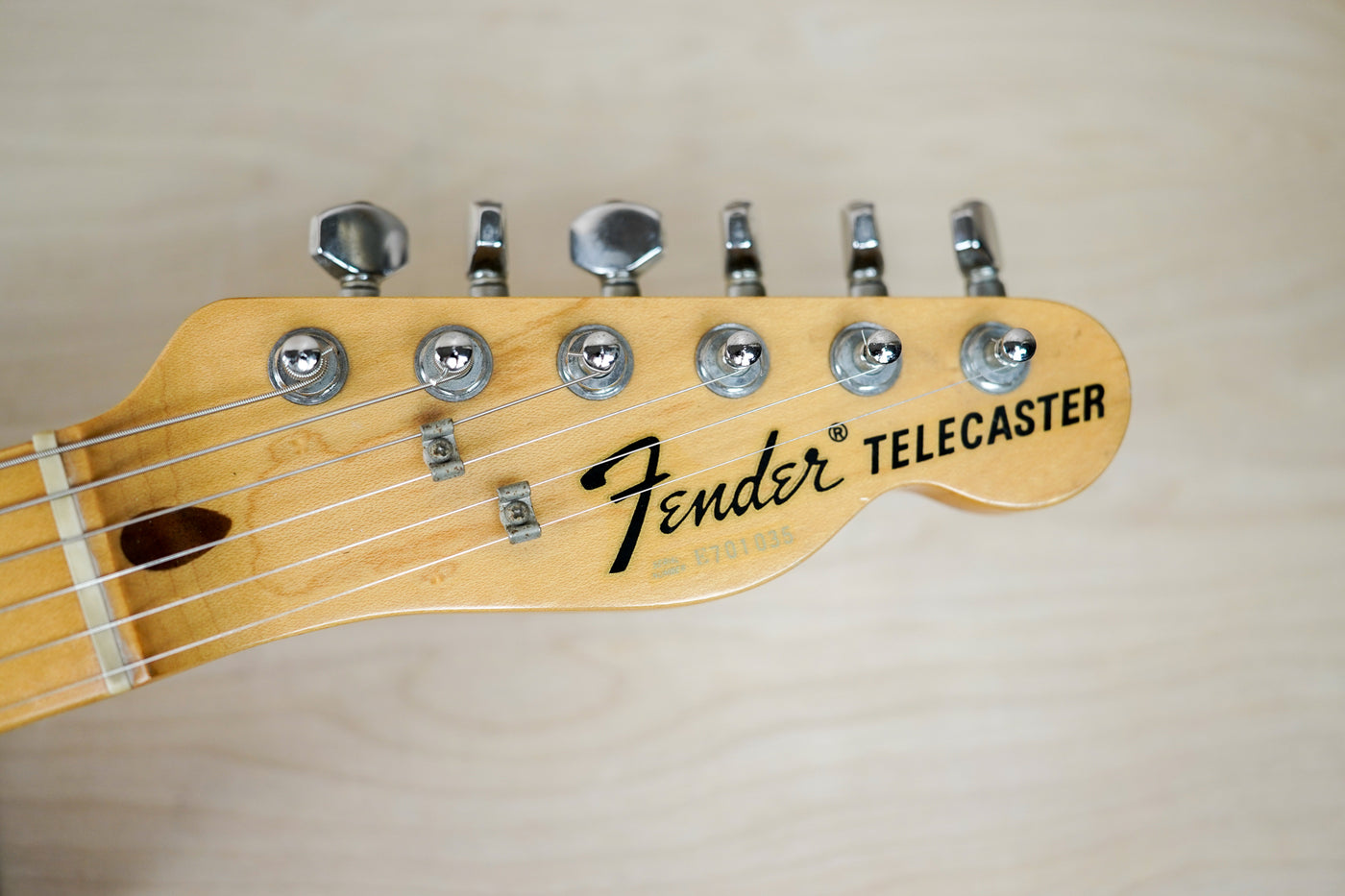 Fender TL72-55 Telecaster MIJ 1987 Natural w/ Bag
