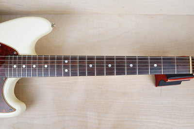 Fender MG-65 Mustang Reissue CIJ 2006 Vintage White Seymour Duncan Humbucker Japan w/ Bag