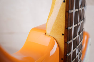 Fender MG73-CO Competition Mustang Reissue CIJ 2008 Capri Orange Japan w/ Bag