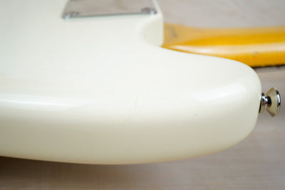 Fender MG-65 Mustang Reissue CIJ 2006 Vintage White Seymour Duncan Humbucker Japan w/ Bag