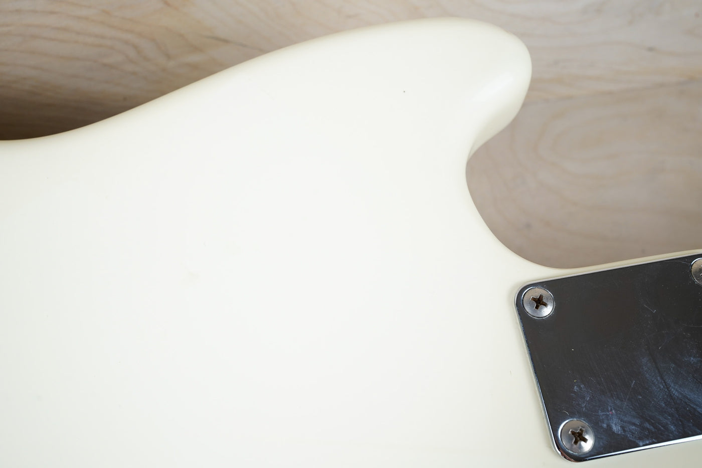 Fender MG-65 Mustang Reissue CIJ 2006 Vintage White Seymour Duncan Humbucker Japan w/ Bag