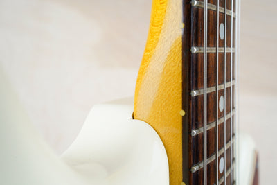 Fender MG-65 Mustang Reissue CIJ 2006 Vintage White Seymour Duncan Humbucker Japan w/ Bag