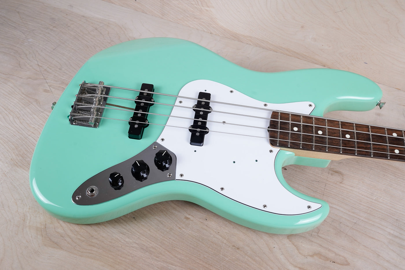 Fender Hybrid '60s Jazz Bass MIJ 2017 Surf Green Japan Exclusive w/ Bag