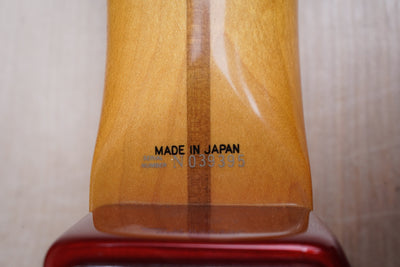 Fender ST57-70TX Stratocaster Reissue MIJ 1993 Candy Apple Red USA Texas Special Pickups w/ Bag