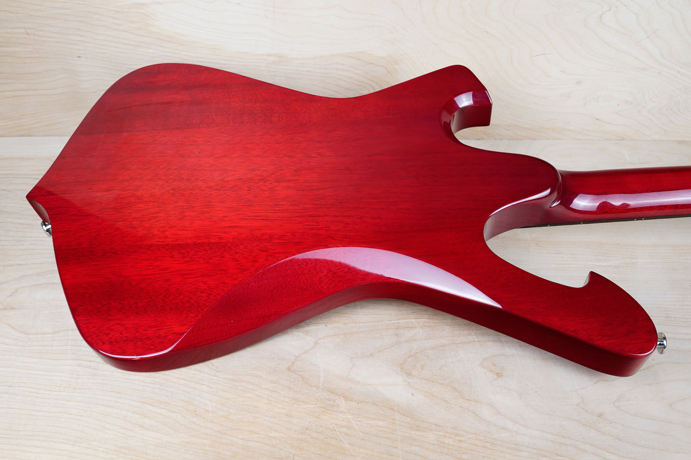 Ibanez FRM100 Paul Gilbert Signature Fireman 2011 Transparent Red w/ Bag