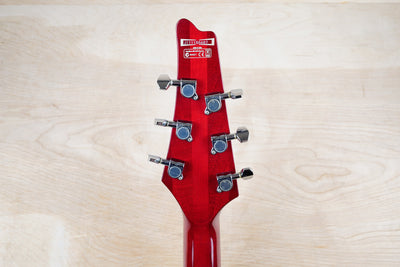 Ibanez FRM100 Paul Gilbert Signature Fireman 2011 Transparent Red w/ Bag