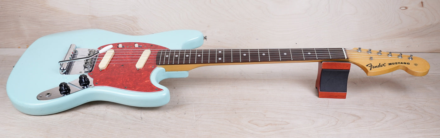 Fender MG-69 Mustang Reissue MIJ 1997 Sonic Blue Made in Japan w/ Bag