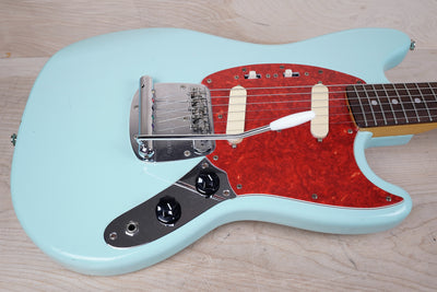 Fender MG-69 Mustang Reissue MIJ 1997 Sonic Blue Made in Japan w/ Bag