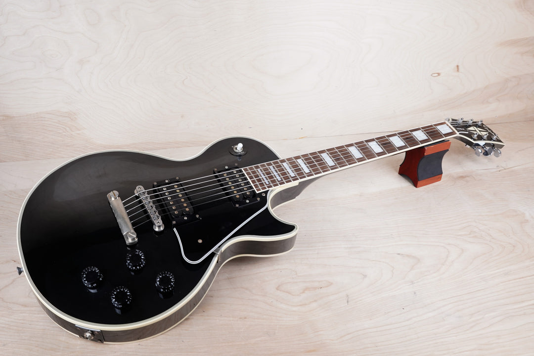 Epiphone LPC-80 Les Paul Custom MIJ 2000 Ebony Made in Japan w/ Bag – A  Flash Flood of Gear