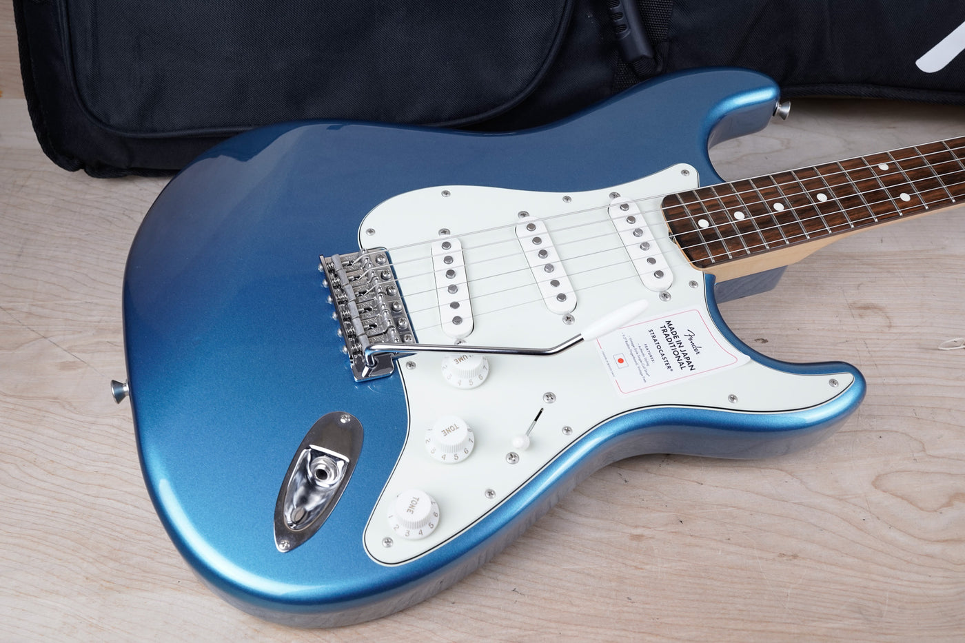 Fender Traditional '60s Stratocaster MIJ 2021 Lake Placid Blue Made in Japan w/ Bag, Hang Tag