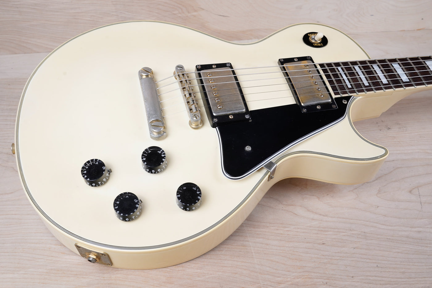 Orville by Gibson LPC Les Paul Custom 1988 Alpine White Japan w/ Hard Case