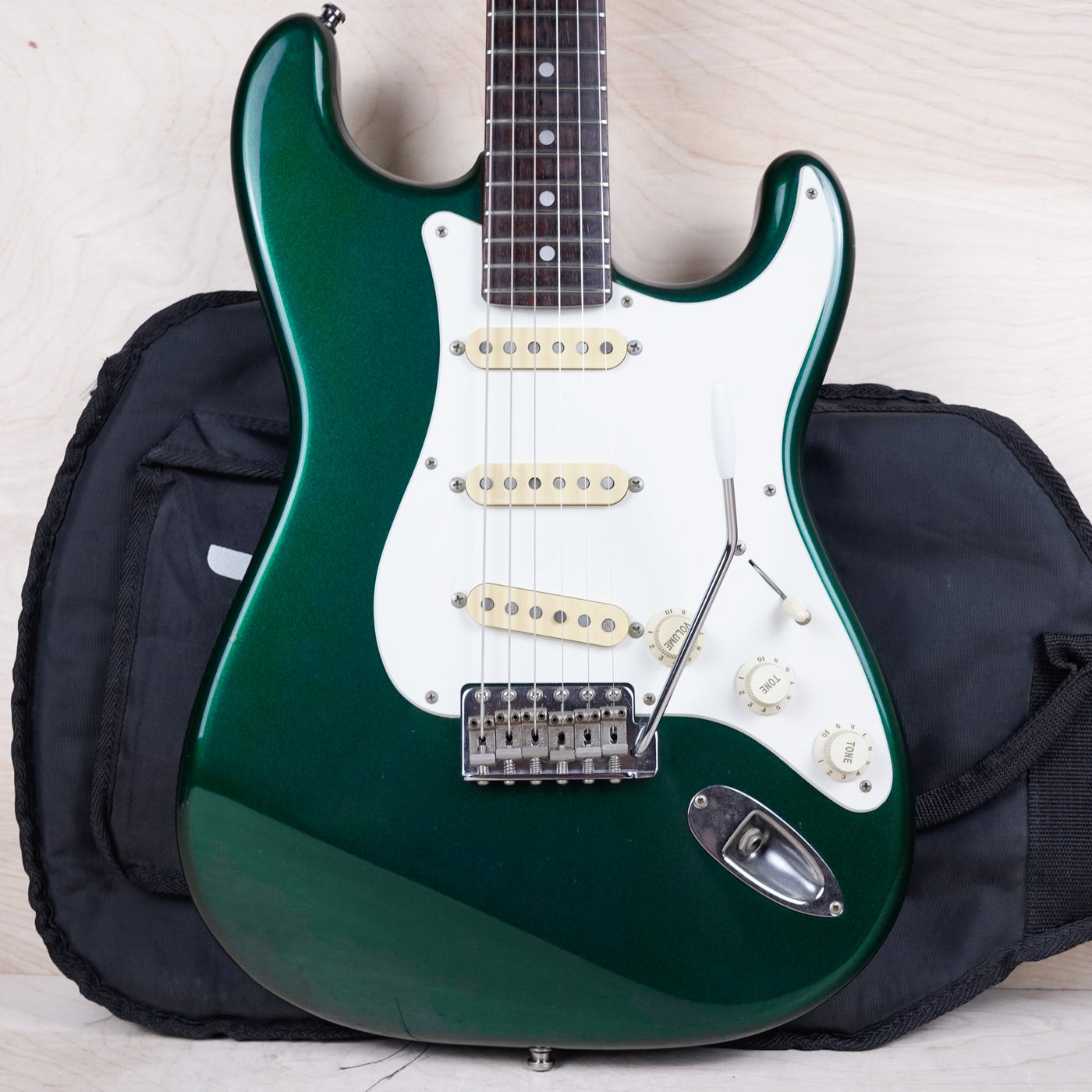 Fender ST-500VR Stratocaster MIJ 1990 Metallic Green Made in Japan w/ Bag