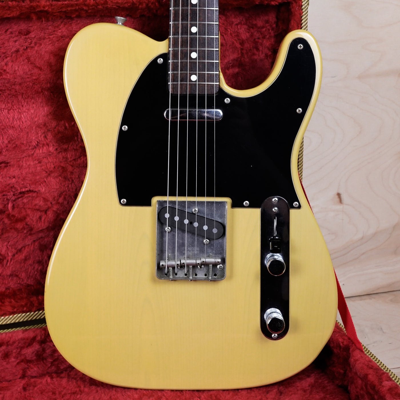 Fender TL-62 Telecaster Reissue 1983 Blonde Japan Vintage w/ Tweed Case