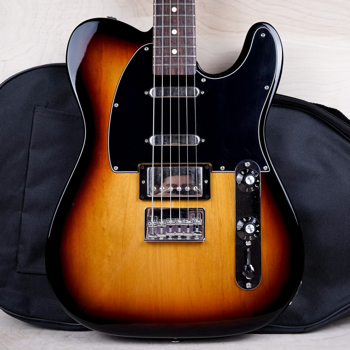Fender Blacktop Baritone Telecaster 2011 Sunburst w/ Bag