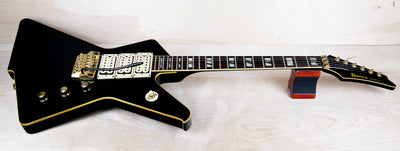Ibanez Destroyer II DT555 MIJ 1985 Black Vintage Japan Phil Collen w/ Bag