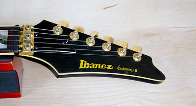 Ibanez Destroyer II DT555 MIJ 1985 Black Vintage Japan Phil Collen w/ Bag